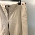 Lands' End Pants Womens Tan Khaki Cropped Pants Size 12 Photo 3