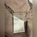 Oilily Peacock Print Top Dusty Rose Long Sleeve T Vintage Y2K Medium Pink Photo 3