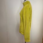 The North Face  Florescent Yellow Green Zip Pullover Size Medium Photo 5