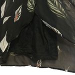 Charming Charlie  Black‎ Sleeveless Floral Tank Top Blouse Photo 4