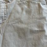 st. john's bay St. John’s Bay Stretch Capris Tan Pinstripe Size 14 Photo 1
