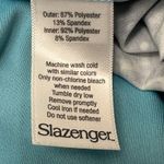 Slazenger XXL Plus Size Golf Skort Blue Yellow Print Pockets Activewear Resort Photo 8