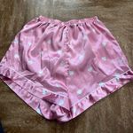 satin pj sleep shorts Pink Photo 0