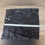 Free People Carson Wrap Utility Mini Skirt Black Sz 2 Photo 3
