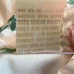 Vintage Cachet Victorian Nightgown Shiny Floral Satin Med Cottagecore Coquette Photo 7