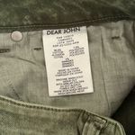 Dear John  Woman's Olive Blair High Rise Straight Jeans Denim Size 28p Photo 10