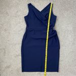 Alex Evenings ‎ Compression Scuba Sheath Dress Navy Blue 16 Photo 10