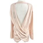 Vimmia New Reversible Criss Cross Sweater Shavasana Lightweight Knit Pink Photo 9
