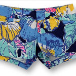 Lilly Pulitzer Women’s Ellie Pop Up Big Flirt Textured 4” Shorts Size 10 Spring Photo 0