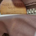 CELINE  Vintage Macadam‎ Authentic Rare Leather Zipper Beige Clutch Photo 6