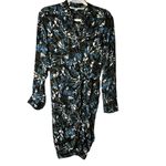 Veronica Beard  Georgina Silk Asymmetrical‎ Buttoned Dress Size 0 Photo 2