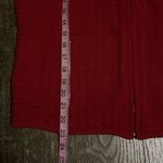 Karen Scott  Sport Red quilted Full Zip Vest With Pockets  Medium Photo 5