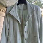 Women's Light Green Single Breasted Blazer UK Made size 10 Photo 1