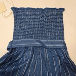 Tularosa  Laylah Romper in Indigo Small Photo 10