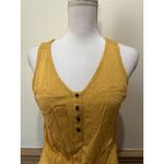 Candie's Candie’s~ V-Neck Sleeveless ~ Size Small ~ Gold Yellow Photo 2