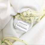 ThatsSoFetch That’sSoFetch Lorde Ruched Puff Sleeve Mini Dress: Yellow Ditsy Floral Photo 14