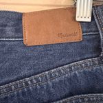 Madewell Women's Jeans Blue Baggy Straight Denim Medium Wass Frayed Hem Sz 24 Photo 5