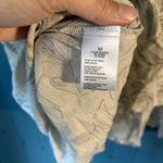 Paper Crane Tan Smocked Ruffle Tank Top & Matching Skirt | Women’s Size Medium Green Photo 9