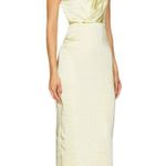 Lovers + Friends  Bella Gown in Baby Yellow Small New Womens Maxi Dress Photo 2