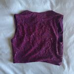Isalis  Selena glitter tank in grape  Photo 1