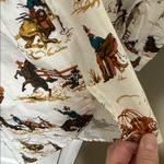 Tasha Polizzi Western Print Long Sleeve Dress White Size L Photo 6