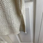 Adora cream open knit open front cardigan size small medium Photo 3