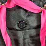 Landhaus Dress Size M Black Pink Rhinestone Rose Oktoberfest‎ Dirndl Corset Size M Photo 7