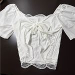 Willow + Root Willow Root Cropped Embellished Blouse Photo 3