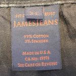 James Jeans  Twiggy 5 Pocket Leggings Venom Slate Snakeskin Witchy 90s Size 31 Photo 6