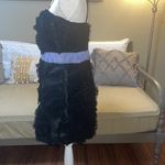 Miss Me  Couture Cocktail Little Black Dress Purple Trim Photo 10