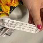 ZARA Black and Yellow Rose Cross Halter Neck Bodysuit Small Photo 12