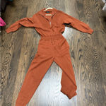 VICI Camel Brown Jumpsuit Photo 2