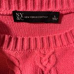 NEW YORK & COMPANY Stripe Sweater Dress Size L Yellow Size L Photo 3