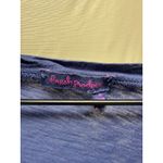 Fresh Produce  Slub Cotton Tunic‎ Top Women XL Blue Asymmetric Pocket 3/4 Sleeve Photo 2