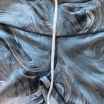 Alo Yoga Goddess Ribbed Ruched Leggings Black Marble Photo 11