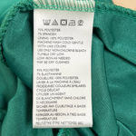 Urban Outfitters NWT Sasha Long Sleeve Velvet Romper in Emerald Green Size Small Photo 10