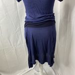 Clu women’s medium stretchy body con dress navy blue Photo 13