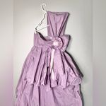 Love Shack Fancy Adair High Low Taffeta Maxi Dress In Purple Size 12/XL Photo 5