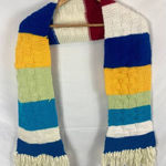 Boutique Handmade Stripe Knit Scarf Photo 0