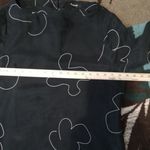 Madewell  Shift Mini Dress Black Viscose Blend Party Holiday Office Womens Small Photo 8