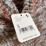 Free People Blair Spacedye Pullover Sweater Black Coffee Combo Small NWT Photo 5