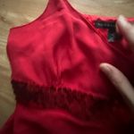 Women’s red vintage sparkly holiday top/cami Photo 2