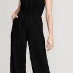 Old Navy NWT  Petite Waist Defined Linen Blend Jumpsuit Sz LP Photo 0