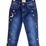 Driftwood Jackie High Rise Gold Moon Stars Skinny Jeans Women’s Size 24 Photo 2