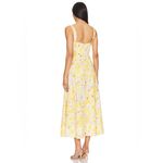 Bardot  Lilah Corset Midi Dress in Yellow Floral Photo 6