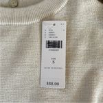 Anthropologie NWT Knitted & Knotted
Open Shoulder Ruffle Sleeve Sweater Small Photo 4