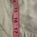 Roz & Ali  Women 3/4 Sleeve Open Front Jacket Cream Size L Military Style Jacket Photo 8