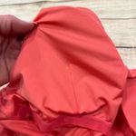 Athleta  Hampton One Piece Swimsuit Coral V Neck Twist Back Size L Photo 6