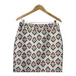 Ann Taylor Skirt Geometric Diamond Print Embroidered Work Office Women Size 8 Photo 3
