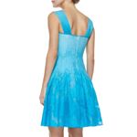 Diane Von Furstenberg  Lesly Blue Ombre Silk Mini Dress 6 Photo 1